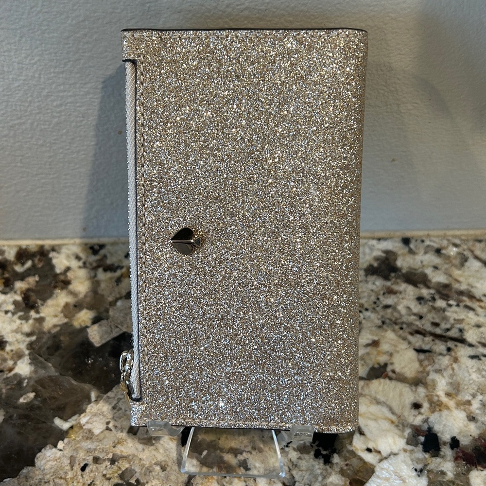 Kate Spade Sparkling Gold Wallet - Picture 3 of 11